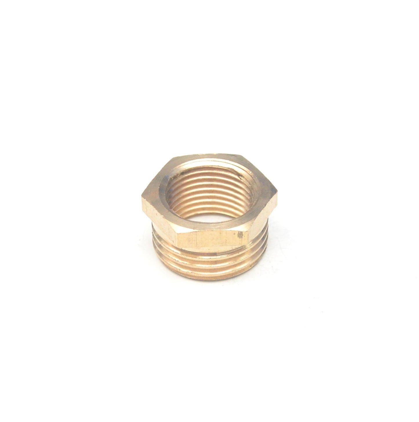 1/2" BSP Male - 3/8" BSP Female Brass Bushing British Pipe Thread