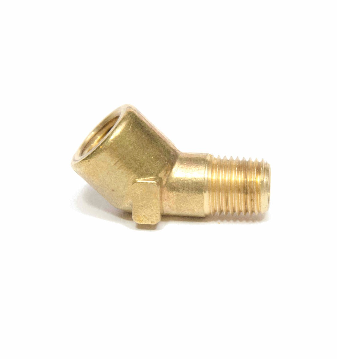 45 Degree Street Elbow 1/4 Npt Male Female Pipe Fitting Fuel Air Water Oil Gas