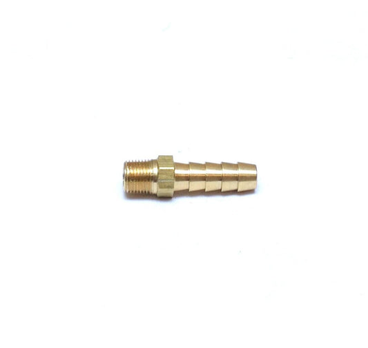 Straight 5/16 Hose ID to 1/8 Male Npt Brass Barbed Fitting Water Oil Gas Air Fuel