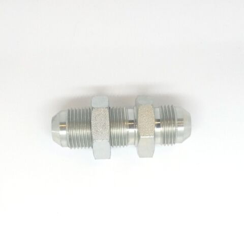 1/2 Jic 37 Male Flare Bulkhead Union Hydraulic Steel Fitting 2700-08-08