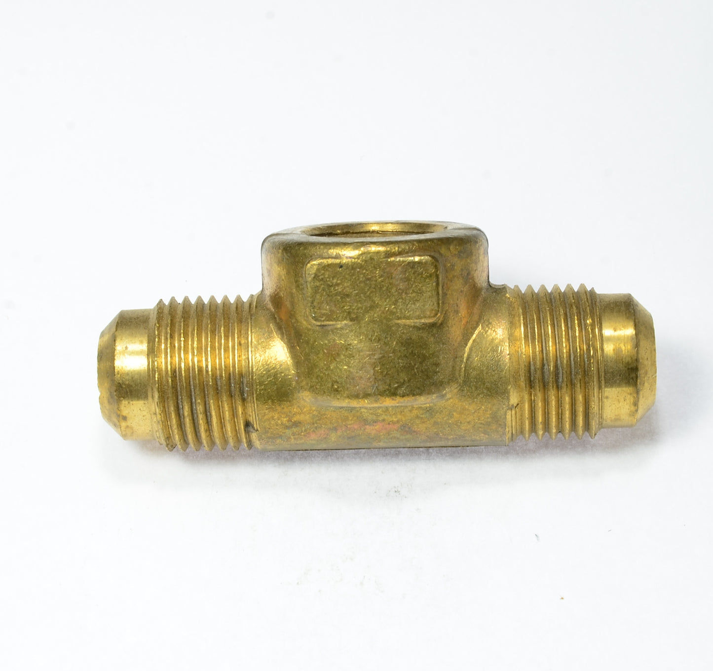 Branch Tee 1/2 Od Male Gas Flare to 3/8 Female Npt Pipe Brass Sae Tube Fitting 36-8C