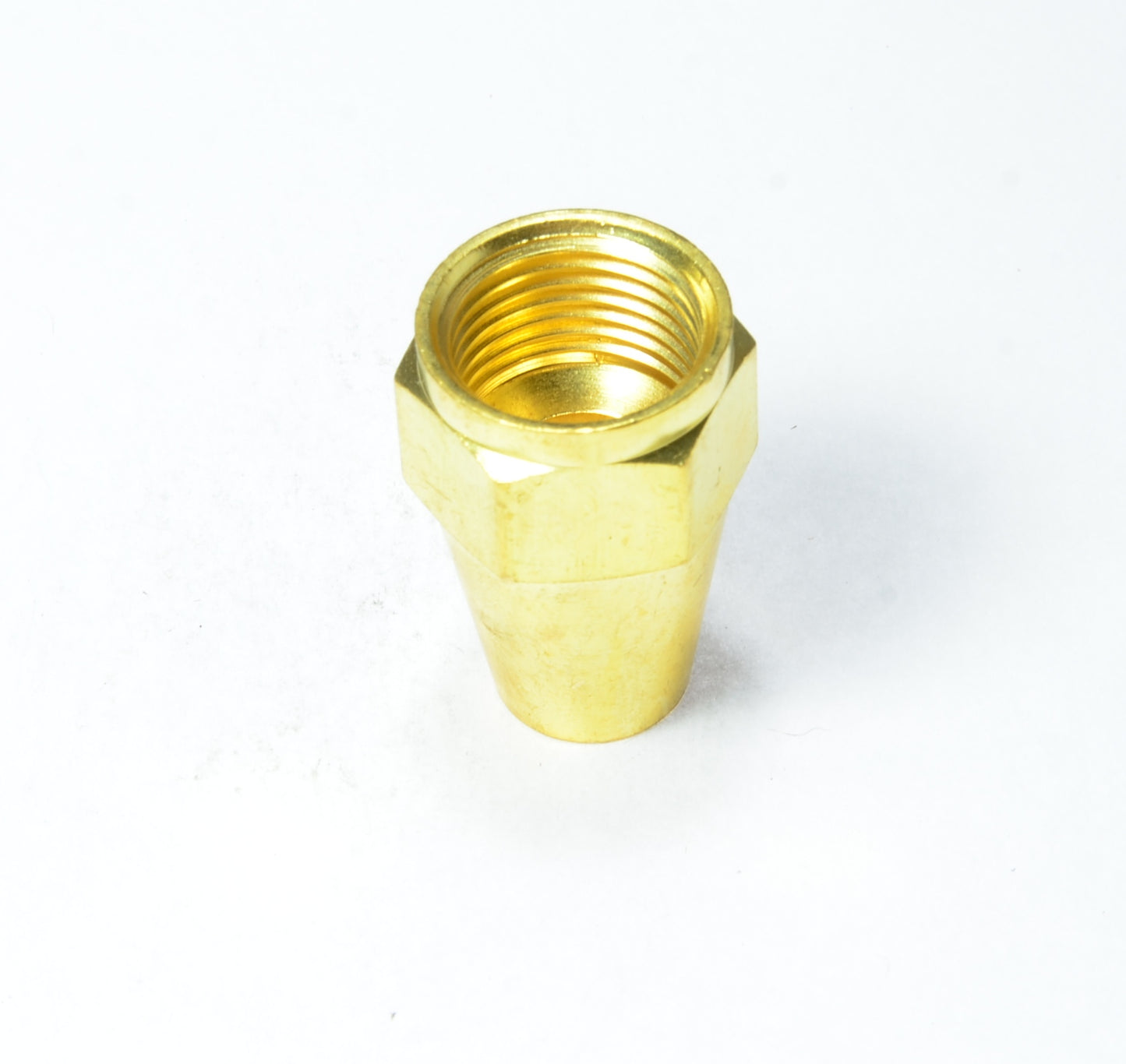 Milled Nut Long 3/8 Tube Od 45 Degree Flare propane natural gas HVAC