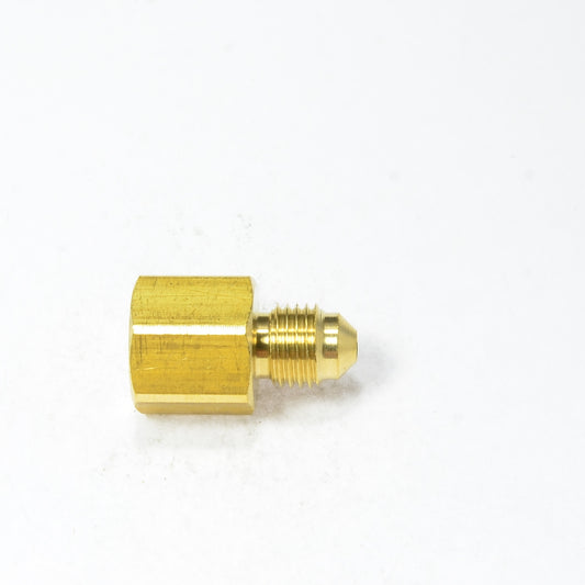 3/16 Male Sae 45 Flare to 1/8 Female Npt Pipe Adapter Fitting for Propane Gas HVAC