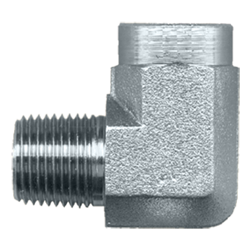 Steel Street Elbow Fitting 1" Female Npt x 1" Npt Male Water Oil Fuel Liquid