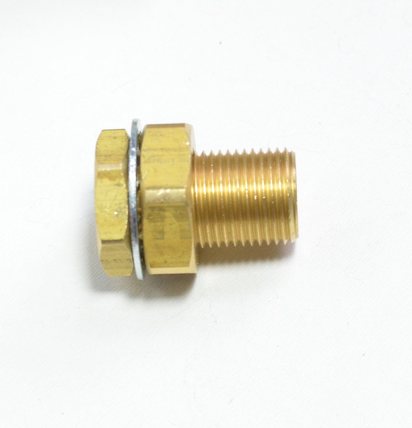 1/4" NPT x 1.5" Bulkhead Fitting Terminal Bolt Brass Female Long Air Fasparts
