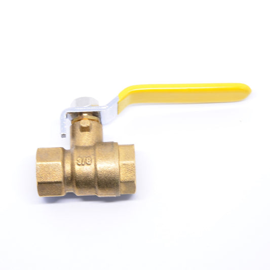 FASPARTS Brass 600 PSI WOG Water Oil Gas FULL PORT 3/8 Female NPT FIP FPT Ball Valve NPT Female NPT FIP FPT  FIP