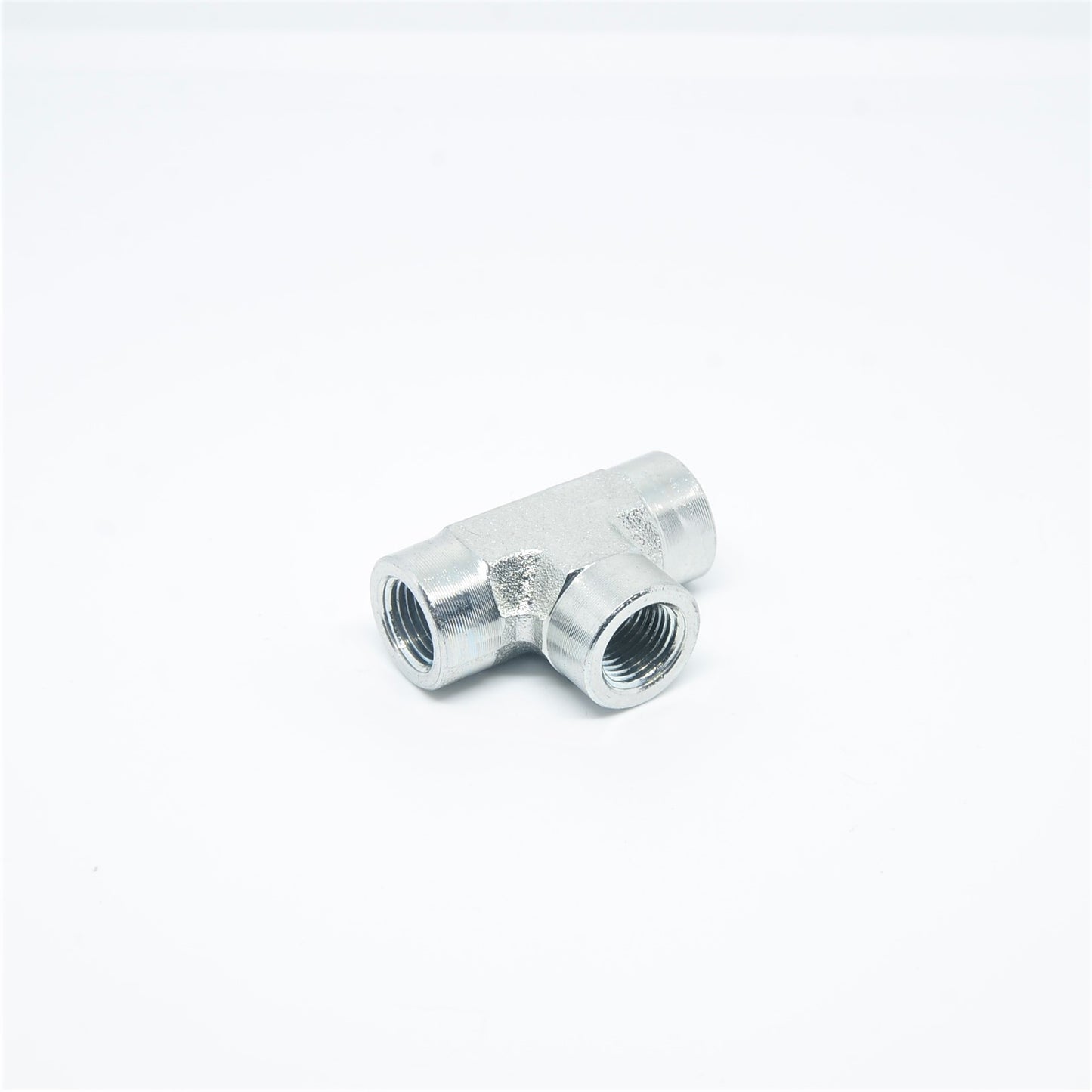 Steel 1/8 Female Npt Fpt Tee T Pipe Fitting Fuel Air Water Oil Gas Vacuum