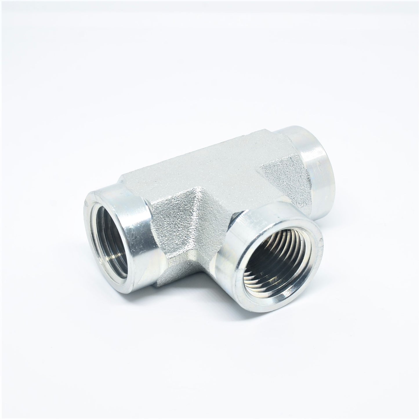 Steel 1/2 Female Npt Fpt Tee T Pipe Fitting Fuel Air Water Oil Gas Vacuum