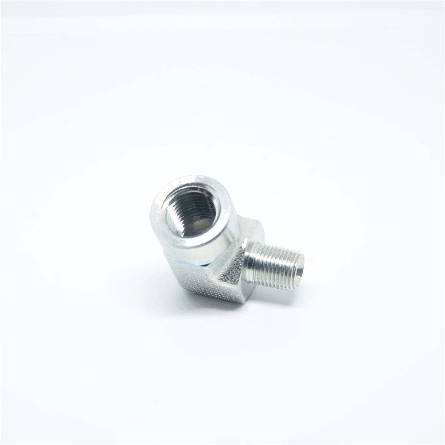 Steel Street Elbow 90 Degree Reducer Fitting 1/4 Female Npt x 1/8 Npt Male Water Oil Fuel Liquid