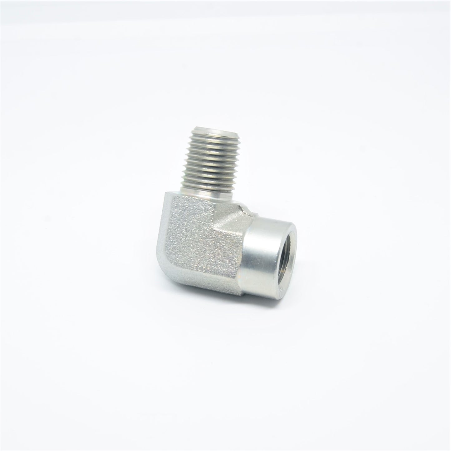 Steel Street Elbow 90 Degree Fitting 1/4 Female Npt x 1/4 Npt Male Water Oil Fuel Liquid