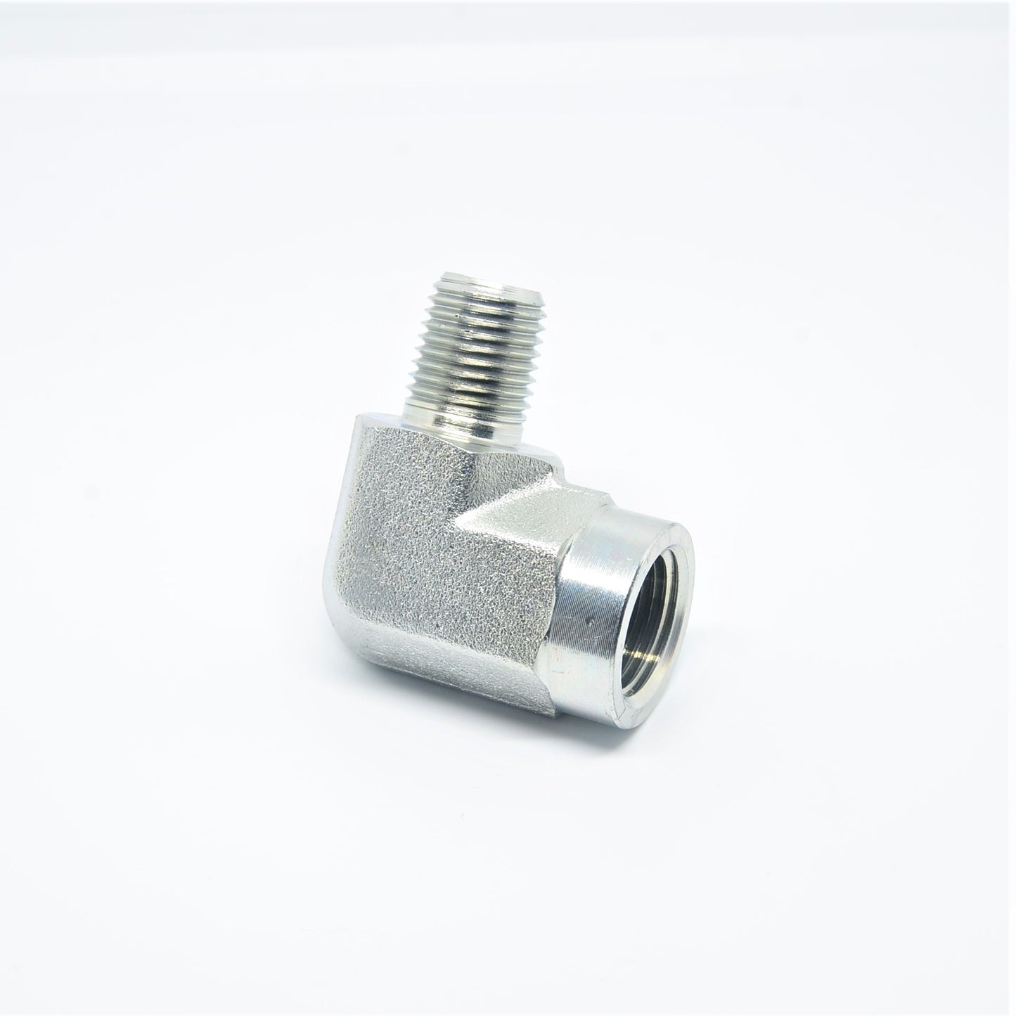 Steel Street Elbow 90 Degree Reducer Fitting 3/8 Female Npt x 1/4 Npt Male Water Oil Fuel Liquid