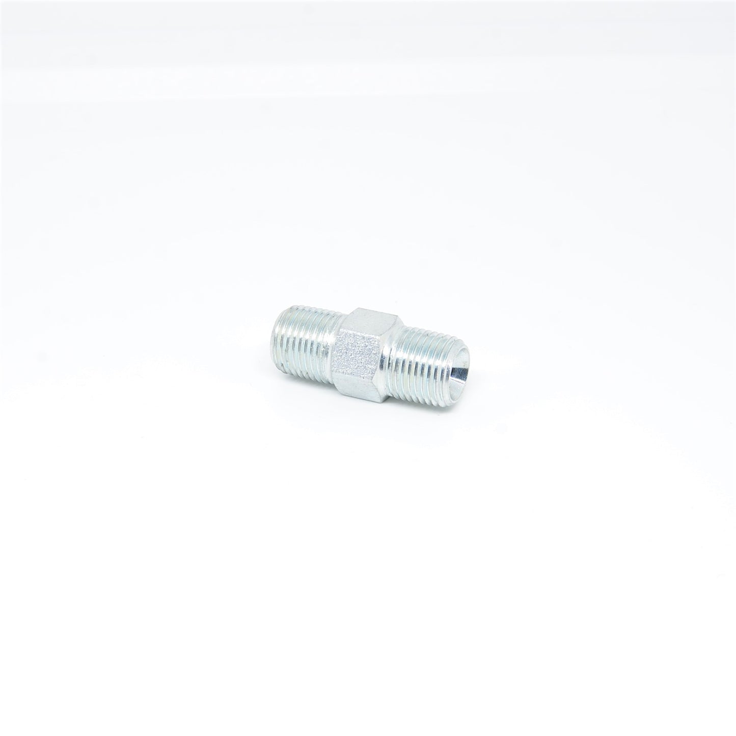 1/8 Npt Male Hex Nipple Mip Mpt Carbon Steel Pipe Fitting Fuel Oil Gas Liquid Air WOG