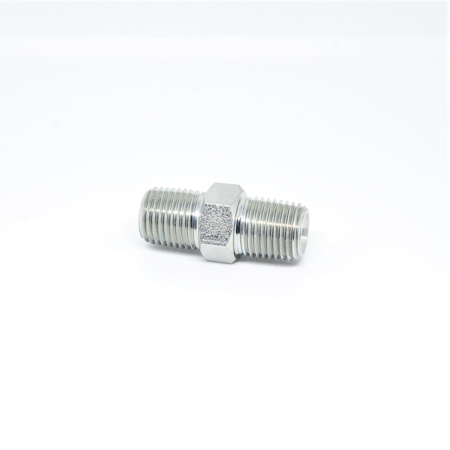 1/4 Npt Male Hex Nipple Mip Mpt Carbon Steel Pipe Fitting Fuel Oil Gas Liquid Air WOG