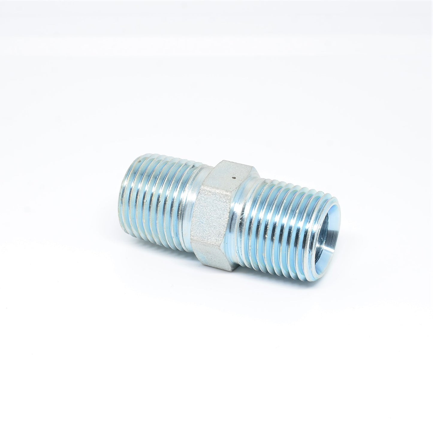 1/2 Npt Male Hex Nipple Mip Mpt Carbon Steel Pipe Fitting Fuel Oil Gas Liquid Air WOG