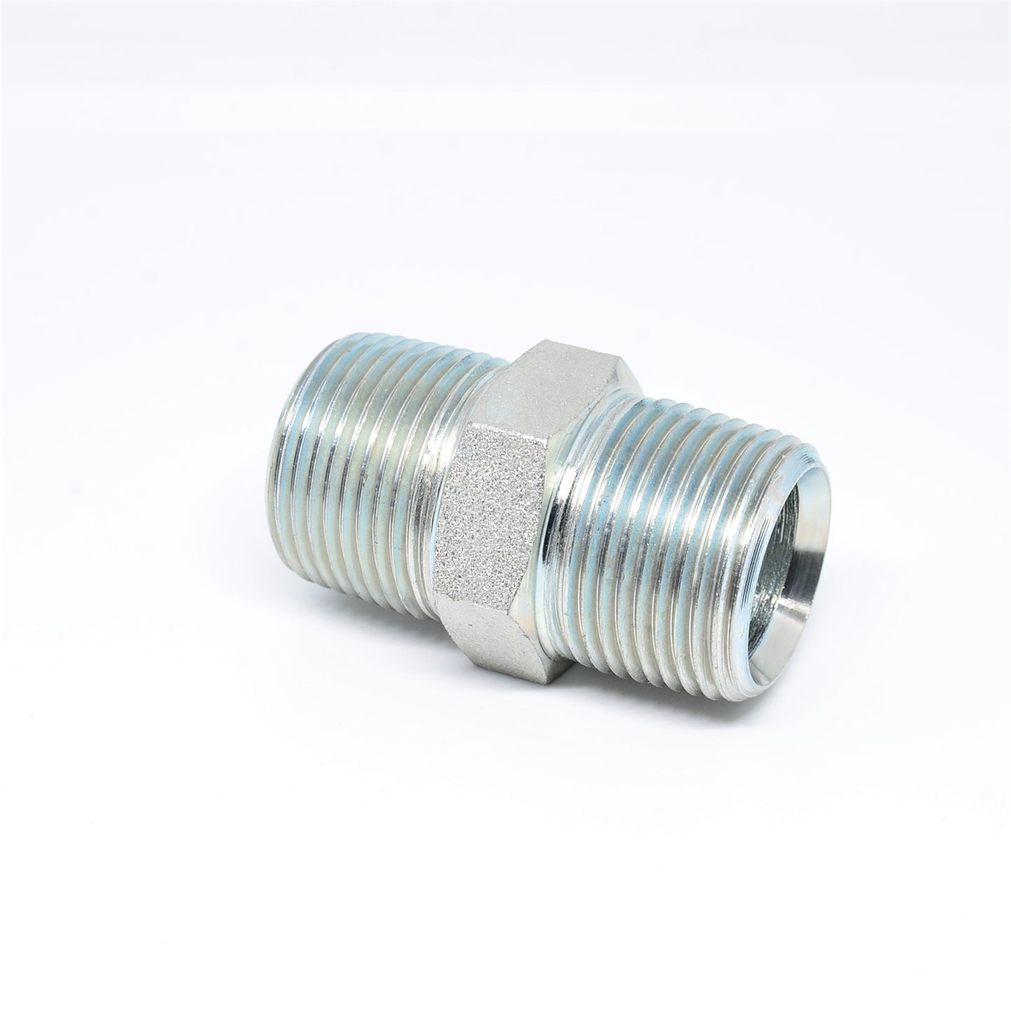 3/4 Npt Male Hex Nipple Mip Mpt Carbon Steel Pipe Fitting Fuel Oil Gas Liquid Air WOG