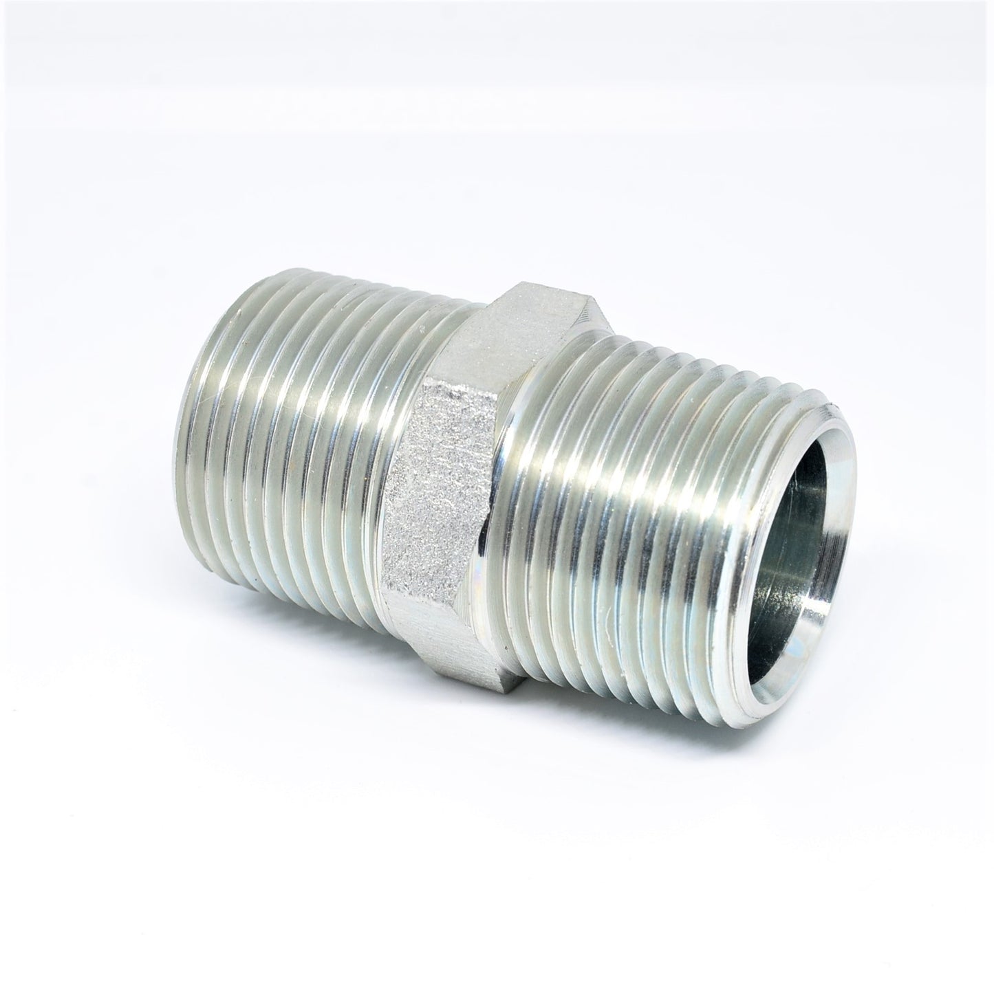 1 inch Npt Male Hex Nipple Mip Mpt Carbon Steel Pipe Fitting Fuel Oil Gas Liquid Air WOG