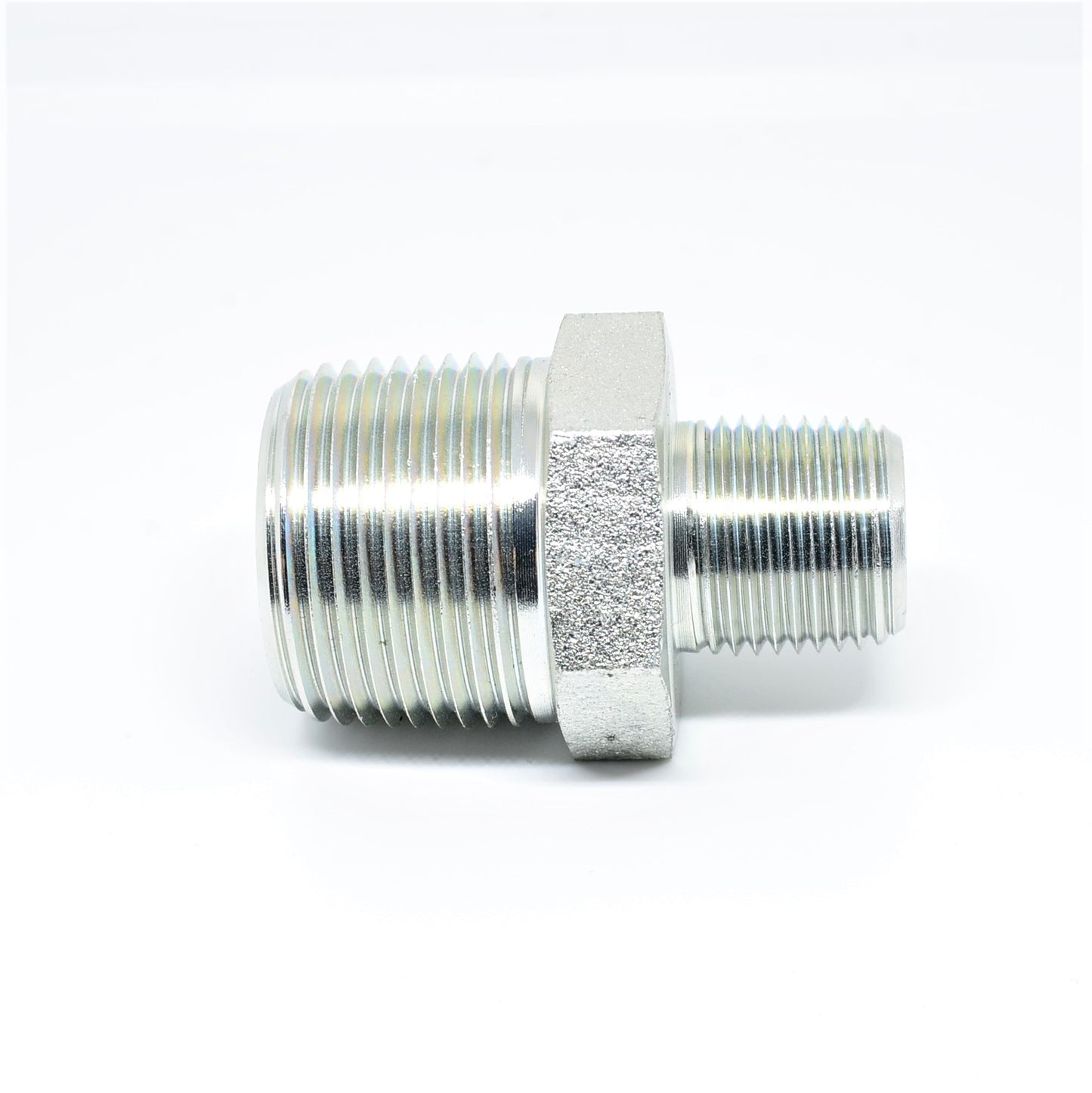 1 inch to 1/2 Npt Male Reducer Hex Nipple Mip Mpt Carbon Steel Pipe Fitting Fuel Oil Gas Liquid Air WOG