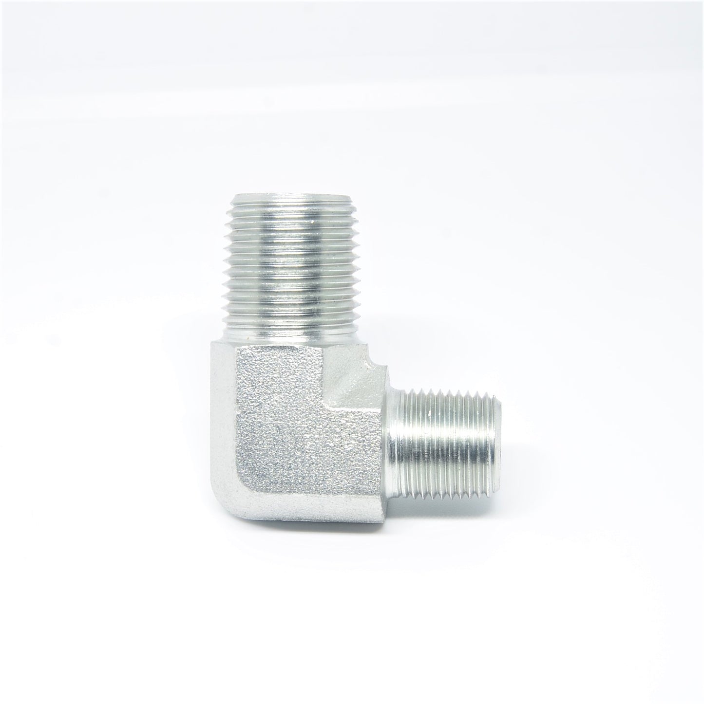 1/2 to 3/8 Male Npt Mpt Reducer Male Elbow L 90 Degree Carbon Steel Pipe Fitting Fuel Air Oil Gas