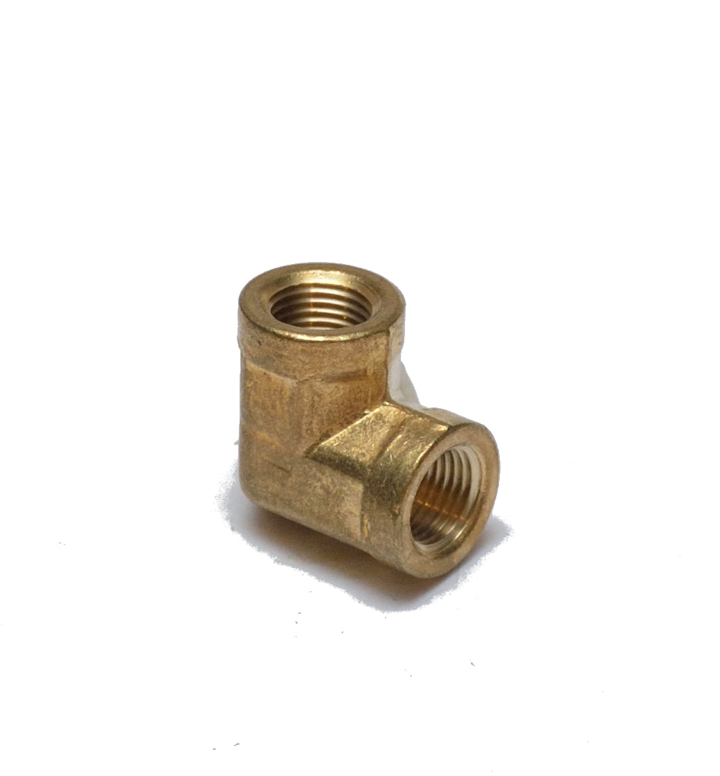 1/8" Npt Female 90 Degree Elbow Pipe Brass Fitting