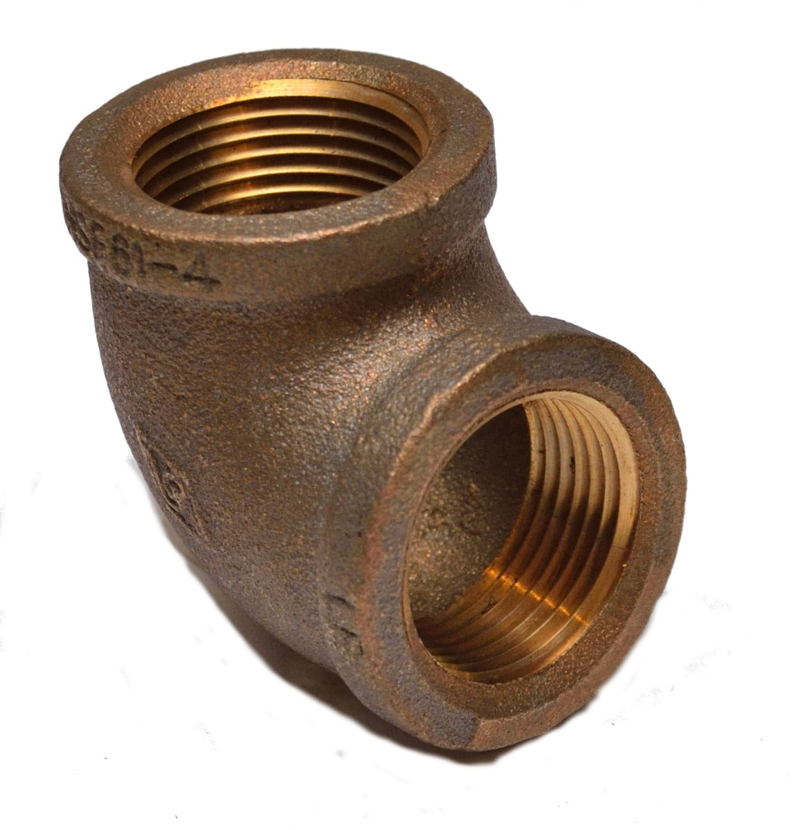 FasParts Brass 90 Female Elbow 1-1/2" NPT Female - 1-1/2" NPT Female