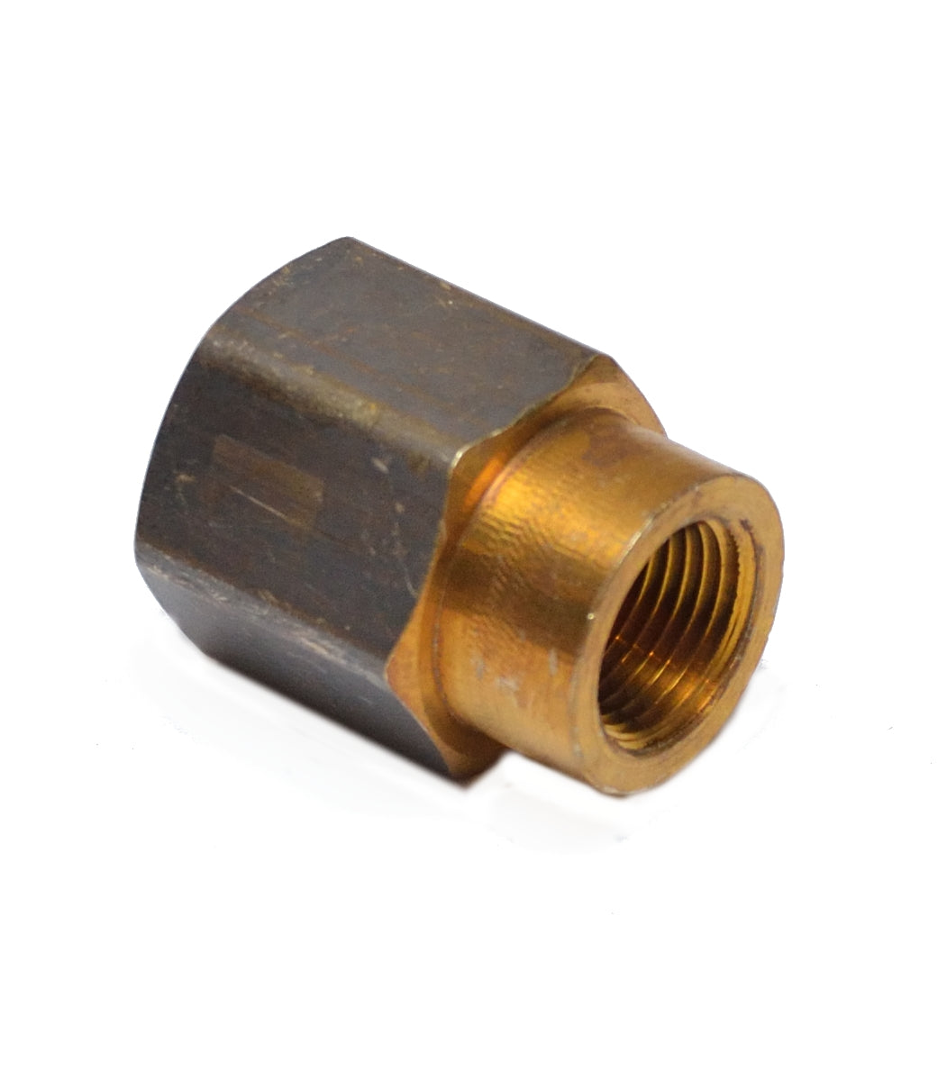 Reducer 1/2" to 3/8" Npt Female Pipe Adapter Coupler Brass Fitting Water Oil Gas