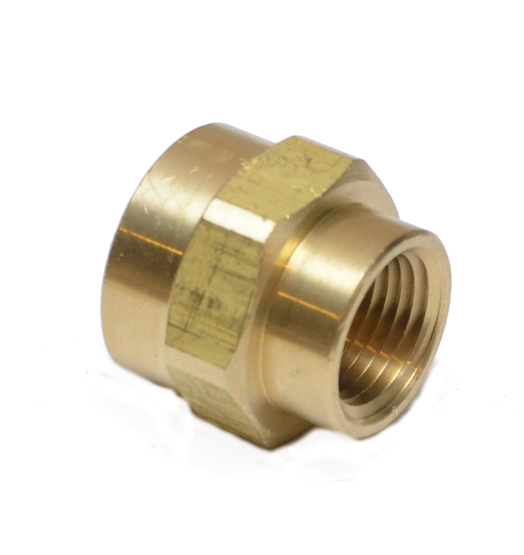 Reducer 3/4" to 1/2" Npt Female Pipe Adapter Coupler Brass Fitting Water Oil Gas