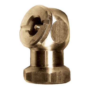 FASPARTS Brass Ball Chuck Tire Inflation Valve 1/4" Female NPT FIP FPT Ball Valve NPT FIP Female NPT FIP FPT