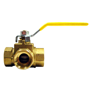 FASPARTS 3 Way 1/4 Female NPT FIP FPT Ball Valve NPT FIP Female NPT FIP FPT  400 PSI