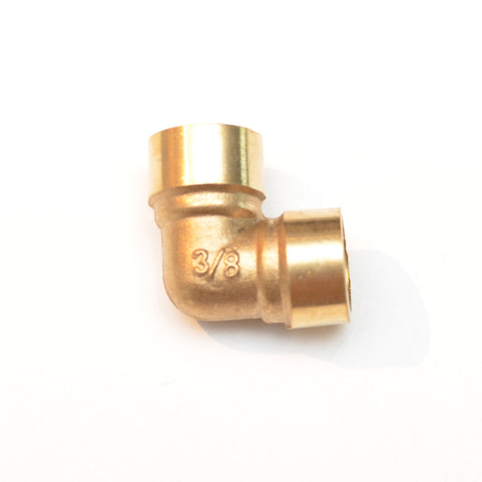 3/8" BSP Female Brass 90 Degree Elbow British Pipe Fitting