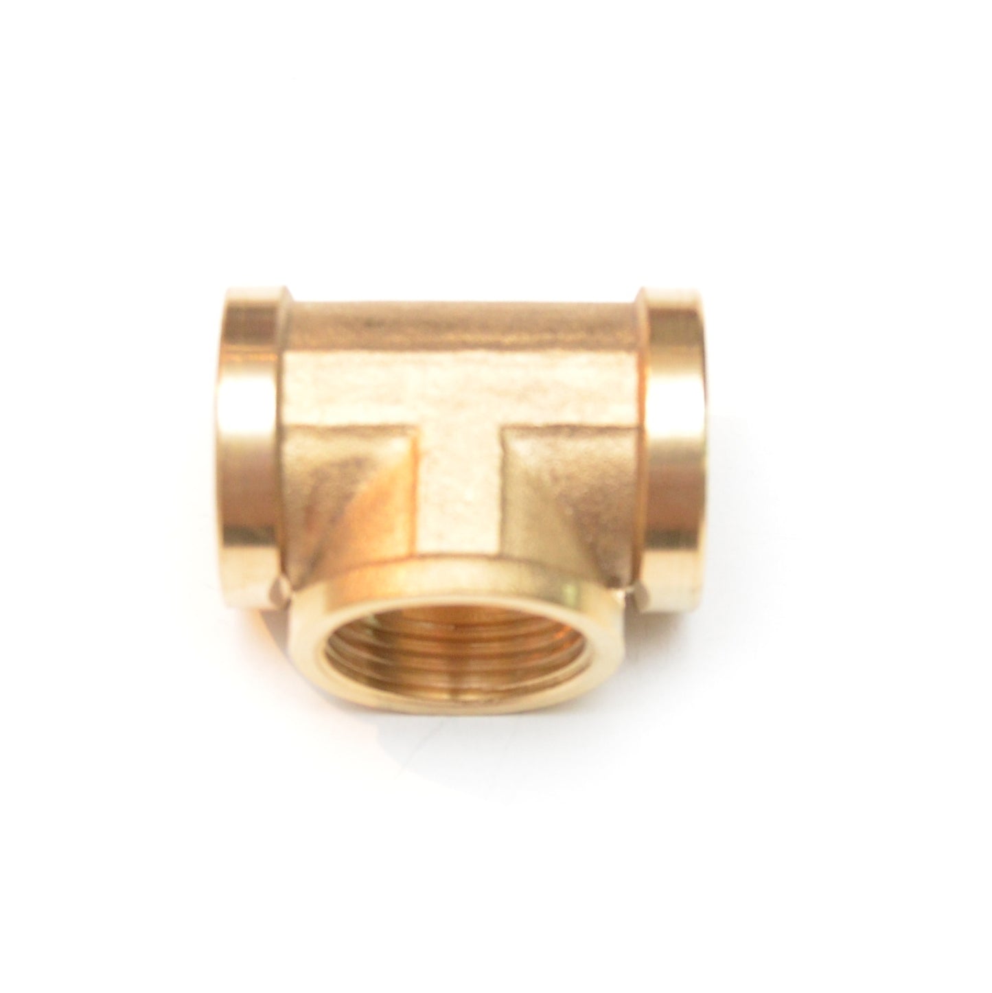 3/4" BSP Female British Pipe Thread Brass Tee Fitting