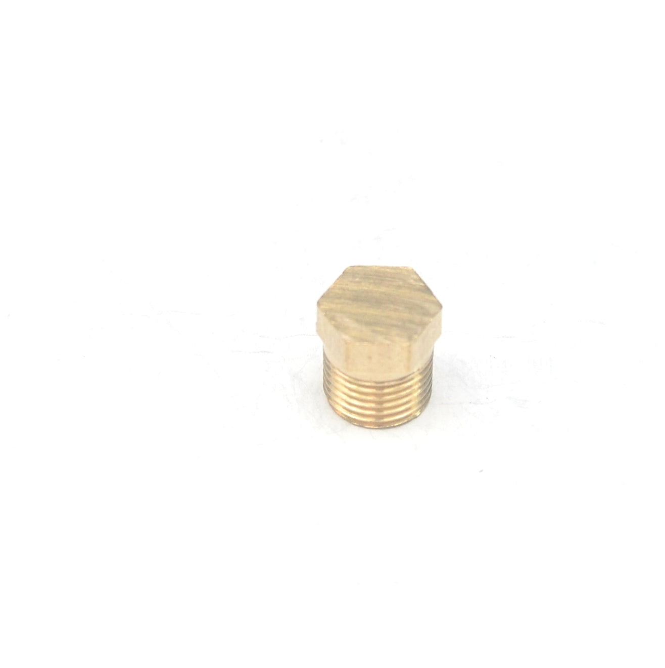 1/8" BSP Male British Brass Hex Head Pipe Plug