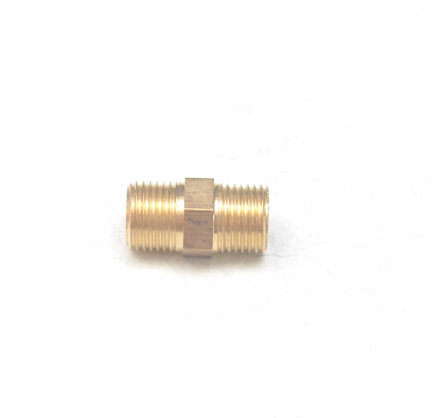 1/8" BSP Male British Hex Pipe Nipple Union