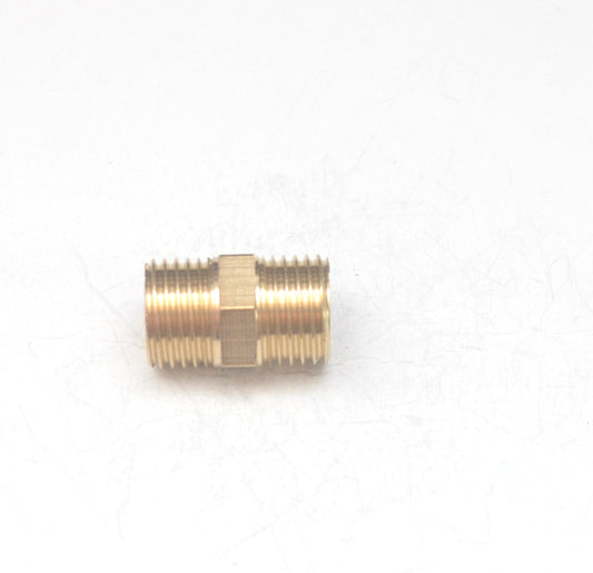 1/4" BSP Male British Hex Pipe Nipple Union