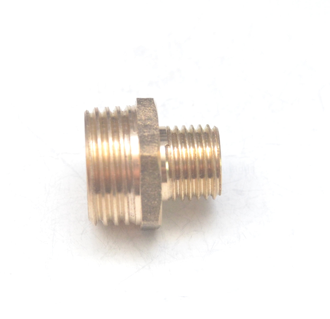 1/2" BSP Male - 1/4" BSP Male REDUCER British Hex Pipe Nipple Union