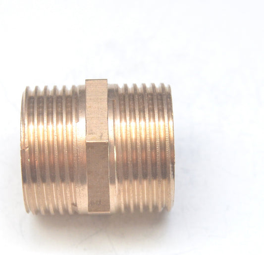 3/4" BSP Male British Hex Pipe Nipple Union