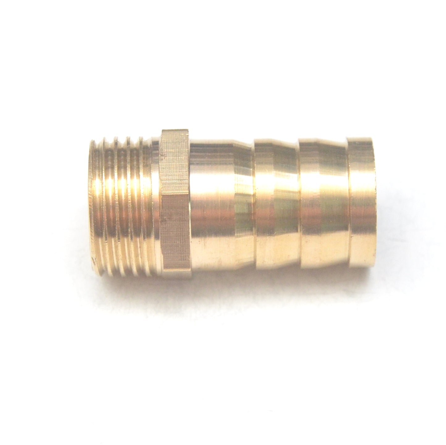 Brass Straight Male 19MM Hose ID Barb - 1/2" BSP Male