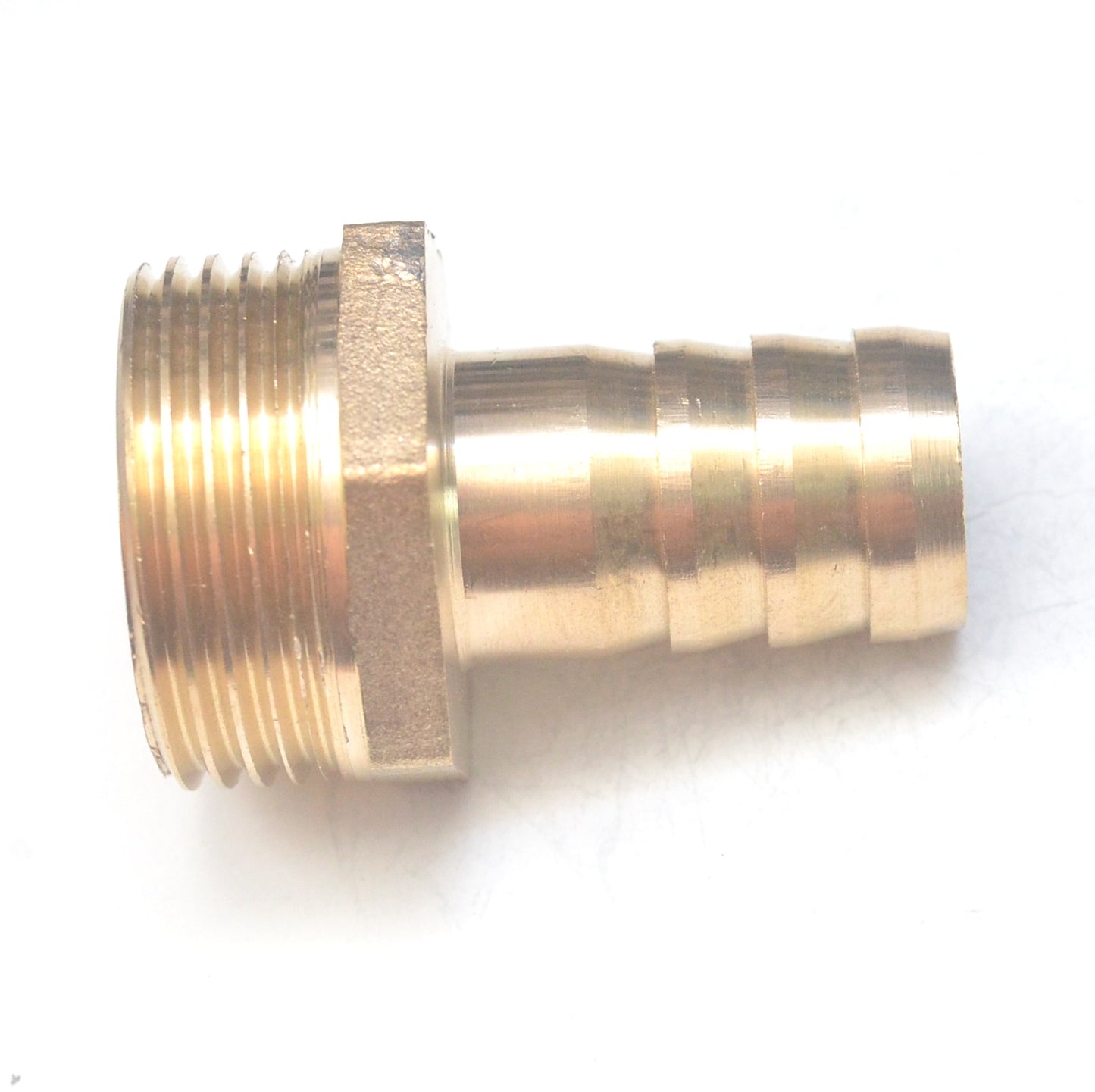 Brass Straight Male 19MM Hose ID Barb - 1" BSP Male