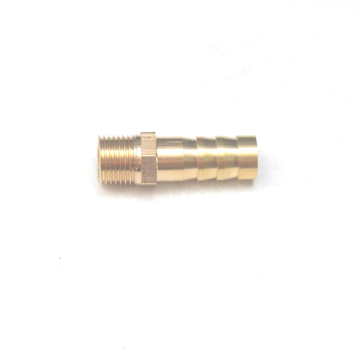 Brass Straight Male 8mm Hose ID Barb - 1/8" BSP Male