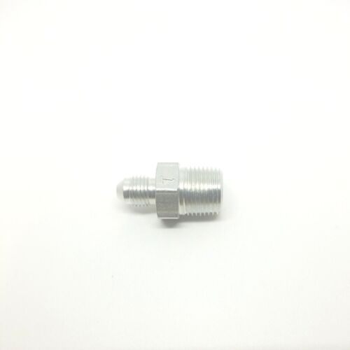 1/4 Jic 37 Flare Male x 3/8 Male Npt Straight Hydraulic Fitting Adapter Steel FasParts 2404-04-06
