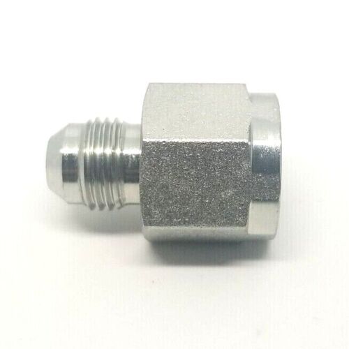 1/2 Female Jic 37° x 3/8 Male Jic 37° Hydraulic Steel Reducer Adapter 2406-08-06