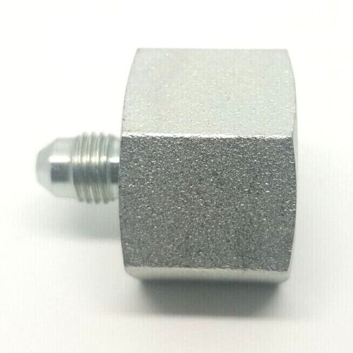 3/4 Female Jic 37° x 1/4 Male Jic 37° FasParts Hydraulic Steel Reducer Adapter