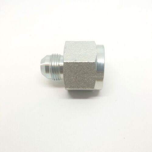 3/4 Female Jic 37° x 1/2 Male Jic 37° FasParts Hydraulic Steel Reducer Adapter