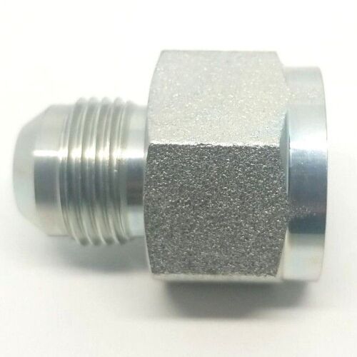 3/4 Female Jic 37° x 5/8 Male Jic 37° Hydraulic Steel Reducer Adapter 2406-12-10