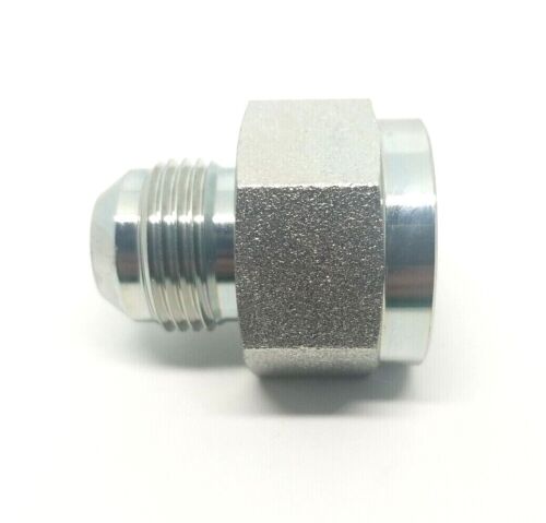 1 Inch Female Jic 37° x 3/4 Male Jic 37° Hydraulic Steel Reducer Adapter 2406-16-12