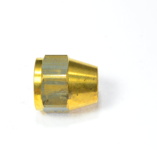Milled Nut short 1/2 Tube Od 45 Degree Flare propane natural gas HVAC