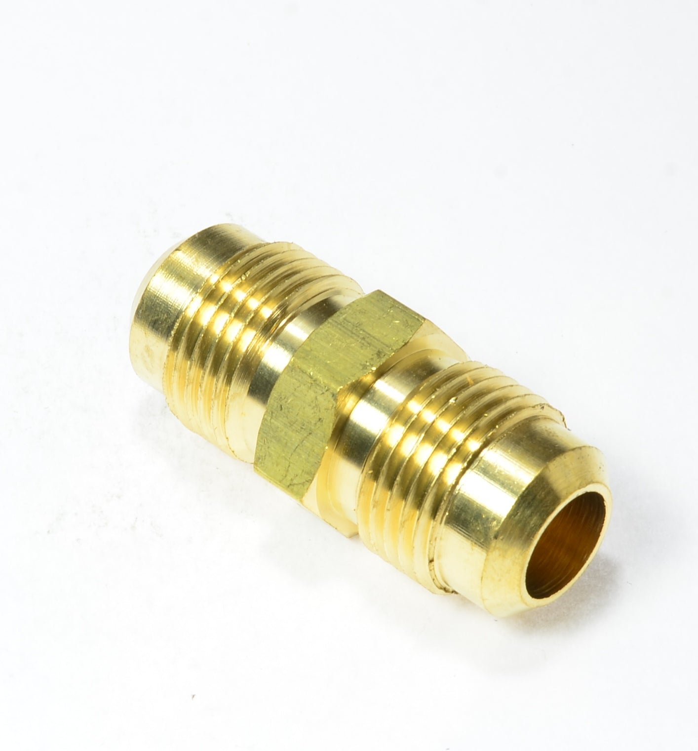 1/2 Male Flare Straight Union Coupling Mfl Sae 45 Degree Flare Fitting propane natural gas HVAC