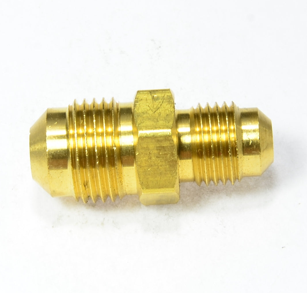 3/8 to 5/16 Male Flare Straight Reducer Union Coupling Mfl Sae 45 Degree Flare Fitting