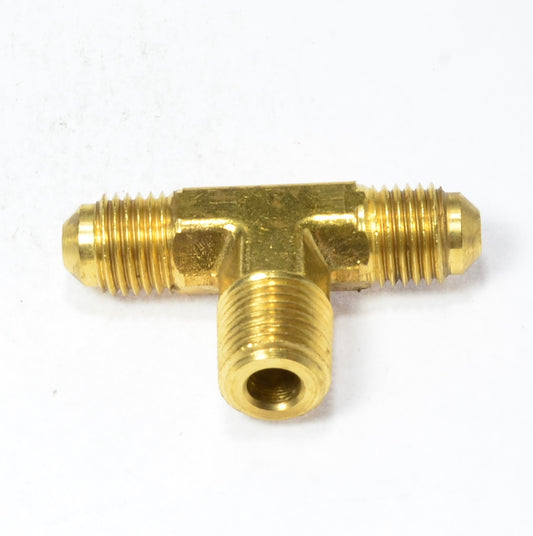 3/16 Od  to 1/8 Npt Sae 45 Flare to Male Pipe Branch Tee Propane Gas Air