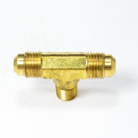 5/16 Od  to 1/8 Npt Sae 45 Flare to Male Pipe Branch Tee Propane Gas Air