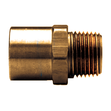 Male Pipe Sweat Connector Adapter5/8 Tube x 3/8 Male NPT MPT MIP